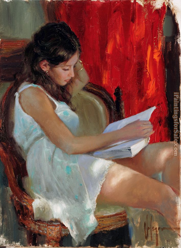 Vladimir Volegov Reading a novel